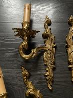 Wandkandelaar - Verguld brons