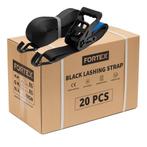 20x FORTEX 2-delige spanband met ratel en haken - 35mm  -, Verzenden, Nieuw