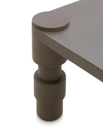 GAN Rugs - Patricia Urquiola - Table dappoint - Aluminium -
