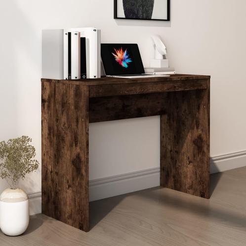 vidaXL Bureau 90x40x72 cm bewerkt hout gerookt eikenkleurig, Huis en Inrichting, Bureaus, Nieuw, Verzenden