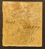 Belgique 1851 - Médaillon 6 - 10 centimes brun - ex., Postzegels en Munten, Gestempeld