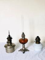 Kosmos Brenner & Titus - Petroleumlamp (3) - Kristal,