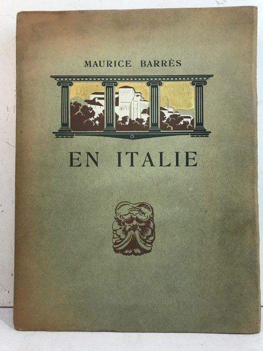 Maurice Barrès / Auguste Henri Thomas - En Italie [1/250 sur, Antiek en Kunst, Antiek | Boeken en Manuscripten