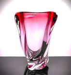 Val Saint Lambert - René Delvenne - Vase -  Mulette - 1957, Antiek en Kunst, Antiek | Glaswerk en Kristal