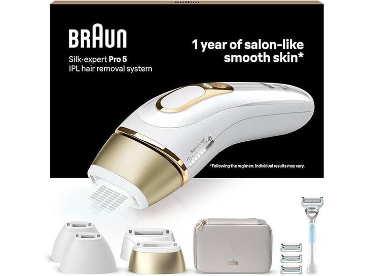 Braun IPL Silk Expert Pro 5 - IPL-ontharingsapparaat - 3, Huis en Inrichting, Woonaccessoires | Overige, Nieuw, Verzenden