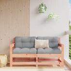 vidaXL Tuinstoelen 2 st met kussens massief douglashout, Verzenden, Nieuw