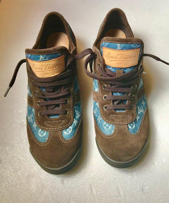 Louis Vuitton - Sneakers NEUVES monogrammes bleue jean LV -, Kleding | Heren, Schoenen