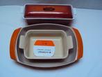 Le Creuset - Deux plats à four - fonte émaillée et céramique