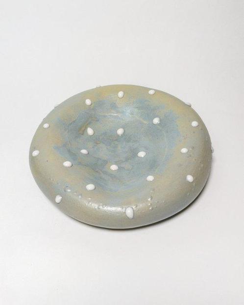 Teresa Berger - Assiette - Grès - Dreamy Dots, Antiek en Kunst, Kunst | Designobjecten