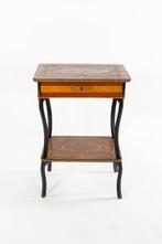 Bijzettafel - Thuya, Kersenhout, Mahonie, Walnoot, Ormolu,, Antiek en Kunst
