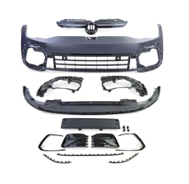 Volkswagen Golf 8 R-Line voorbumper set + grill, Auto-onderdelen, Carrosserie, Voor, Bumper, Nieuw, Volkswagen