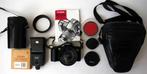 Canon EOS 500 + Sigma 28-200mm + acc. | Single lens reflex, Audio, Tv en Foto, Fotocamera's Analoog, Nieuw