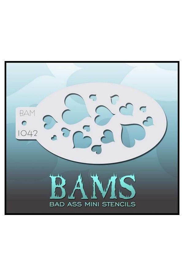 Bad Ass Schmink Sjabloon 1042, Hobby en Vrije tijd, Feestartikelen, Nieuw, Verzenden