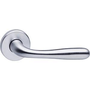 Intersteel Deurkruk Jupiter op rozet chroom mat, Doe-het-zelf en Bouw, Hang- en Sluitwerk, Ophalen of Verzenden