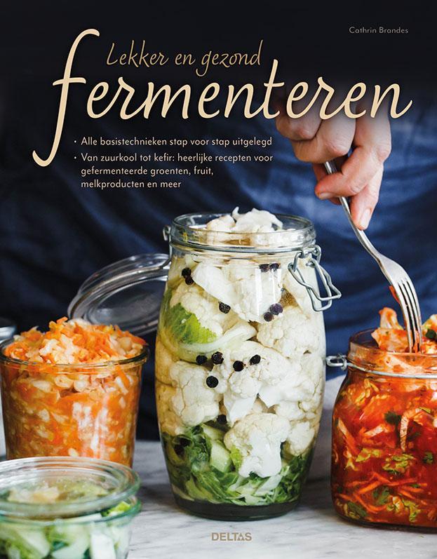 Lekker en gezond fermenteren 9789044754476 Cathrin Brandes, Boeken, Kookboeken, Gelezen, Verzenden