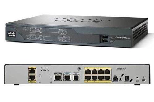 CISCO 891-K9 V02 Integrated Service Router (Geen Adapter), Informatique & Logiciels, Commutateurs réseau, Enlèvement ou Envoi
