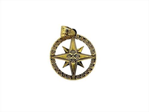 Zonder Minimumprijs - Hanger - 18 karaat Geel goud, Handtassen en Accessoires, Antieke sieraden