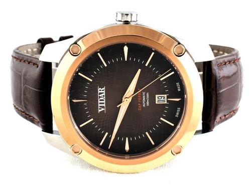 Vidar - Cap Ferrat - Swiss Automatic - Two Years Warranty, Handtassen en Accessoires, Horloges | Heren