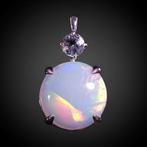 Opaal - Zilver - Hanger - Geweldig!
