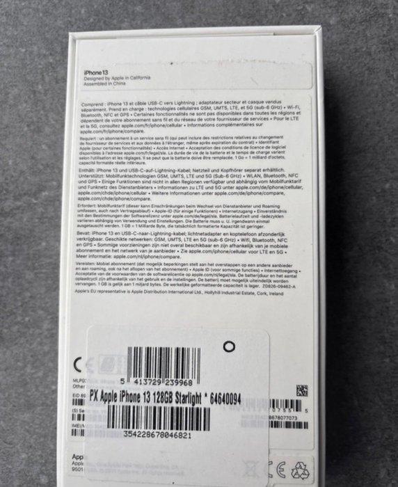 Apple iPhone 13 - Mobiele telefoon - In originele verpakking, Consoles de jeu & Jeux vidéo, Consoles de jeu | Accessoires Autre