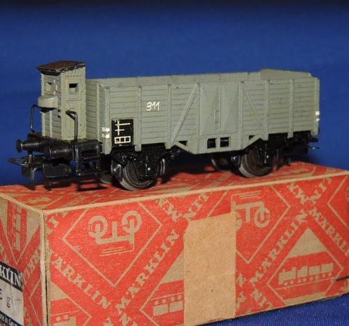 Märklin H0 - 315 g.8 - Wagon de marchandises pour trains, Hobby en Vrije tijd, Modeltreinen | H0