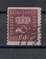 Suède 1920 - Suède 60 öre rouge-lilas Attest Nilsson - Facit