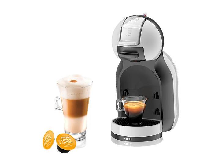Krups - Dolce gusto - Arctic Grey/black, Elektronische apparatuur, Koffiezetapparaten, Koffiepads en cups, Nieuw, Afneembaar waterreservoir