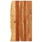 vidaXL Wastafelblad 100x52x2,5 cm massief acaciahout, Doe-het-zelf en Bouw, Verzenden, Nieuw