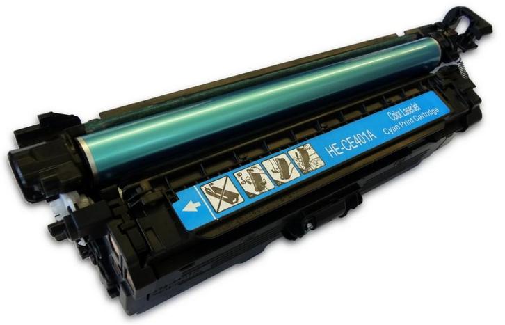 Second Hand HP - Huismerk Toner 507A (CE401A) toner cyaan, Computers en Software, Printerbenodigdheden, Toner, Nieuw, Ophalen of Verzenden