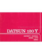 1974 DATSUN 120Y (B 210 SERIES) INSTRUCTIEBOEKJE ENGELS