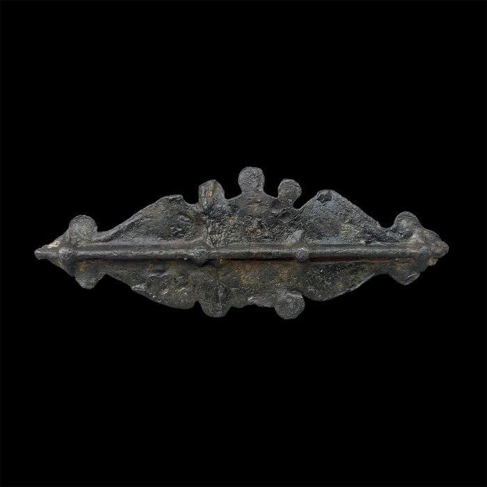 Middeleeuwen, kruisvaardersperiode Gedecoreerd tin -, Antiek en Kunst, Antiek | Overige Antiek