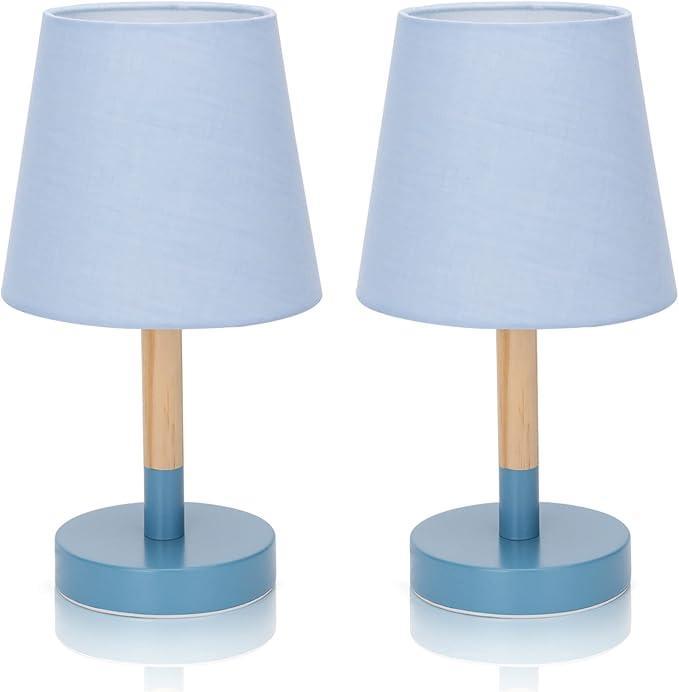 Aigostar Nachtlampje - Bedlamp - Tafellamp - E14 - 2 stuks, Huis en Inrichting, Overige Huis en Inrichting, Verzenden