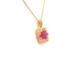 Zonder Minimumprijs - Ketting met hanger - 14 karaat Geel