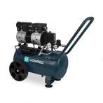Stille Compressor – 57,5dB | 24 L - Olievrij – 750W –, Doe-het-zelf en Bouw, Compressors, Verzenden, Nieuw