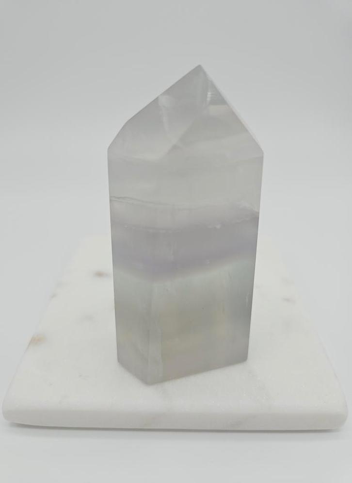 Lavendel Fluoriet toren, Handtassen en Accessoires, Edelstenen, Ophalen of Verzenden