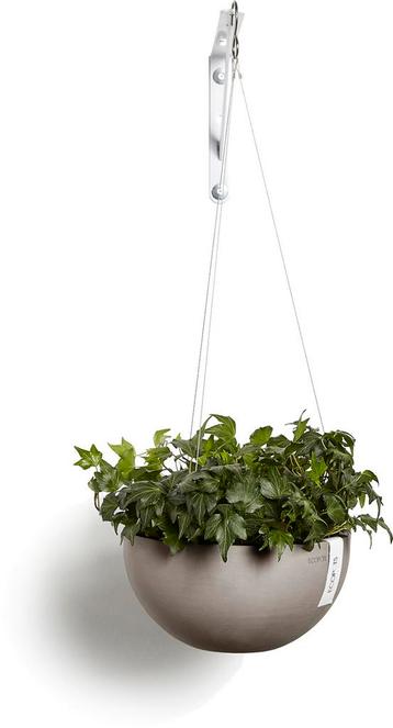 NIEUW - ECOPOTS Hanging basket - taupe Ø 27 cm
