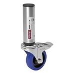 FORTEX STAGE750 poot met zwenkwiel/rem podiumhoogte 30cm, Verzenden