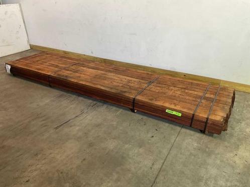 Veiling - 20x Vermelho hardhouten beschoeiingsplank 400x10x2, Doe-het-zelf en Bouw, Hout en Planken, Nieuw