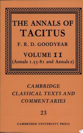 The Annals of Tacitus: Volume 2, Annals 1.55-81 and Annals 2, Boeken, Taal | Overige Talen, Verzenden