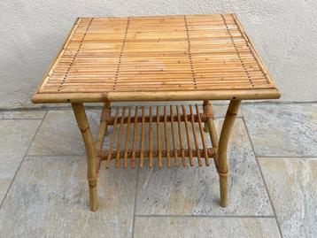 Table dappoint - Bambou