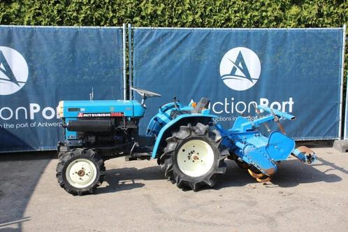 Veiling: Minitractor Mitsubishi D1450FD Diesel met Frees, Zakelijke goederen, Landbouw | Tractoren, Ophalen