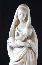 Sculpture, Madonna mit Kind. - 66 cm - Marbre