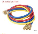 Manometer Slangenset 90 cm voor manometer 1/4 - 1/4, Verzenden, Nieuw