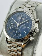 Omega - Speedmaster Triple Date - Blue Dial - 3521.80.00 -, Handtassen en Accessoires, Nieuw