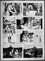 Auclair, Claude - 1 Original page - Le Sang du Flamboyant -