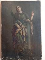 Italiaanse school (XVIII) - Santa Barbara, Antiek en Kunst