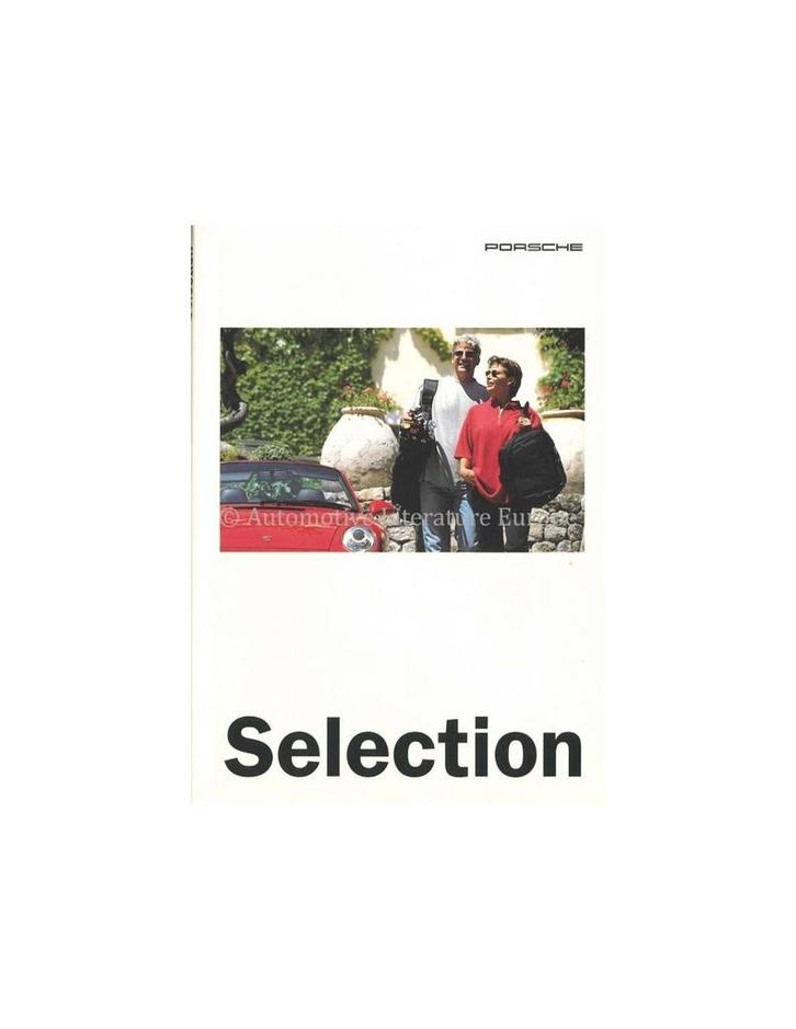 1995 PORSCHE SELECTION BROCHURE ENGELS, Livres, Autos | Brochures & Magazines