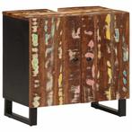 Recycled Hout Kast | OP = OP | 35% Voordeel (wastafelkast), Huis en Inrichting, Verzenden, Nieuw, Wastafelkast