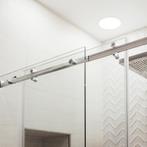 Verona schuifdeurrail voor douche nis - Chroom, Doe-het-zelf en Bouw, Verzenden, Nieuw