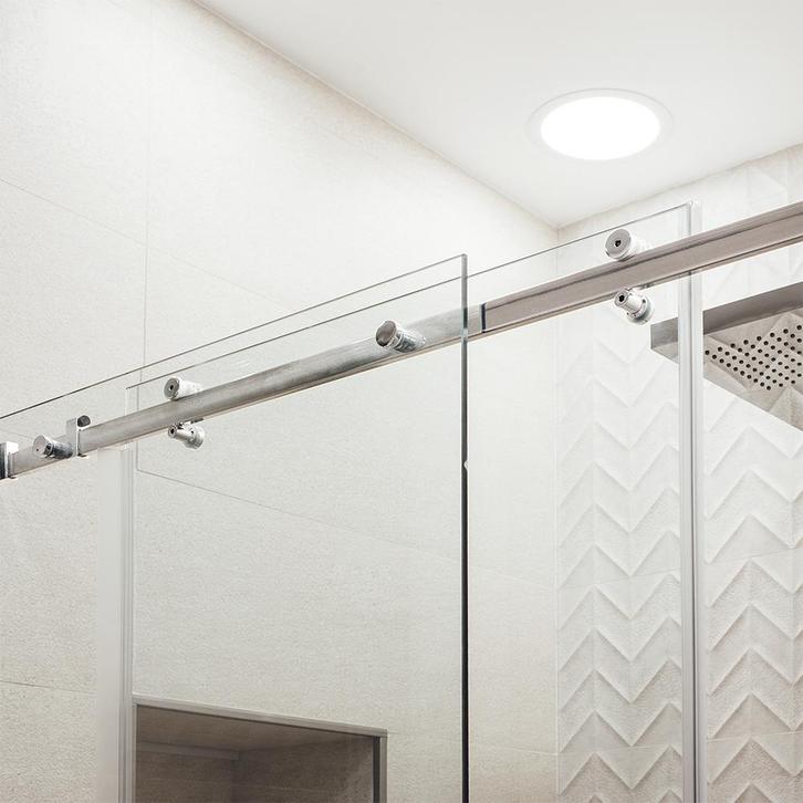 Verona schuifdeurrail voor douche nis - Chroom, Bricolage & Construction, Vitres, Châssis & Fenêtres, Envoi